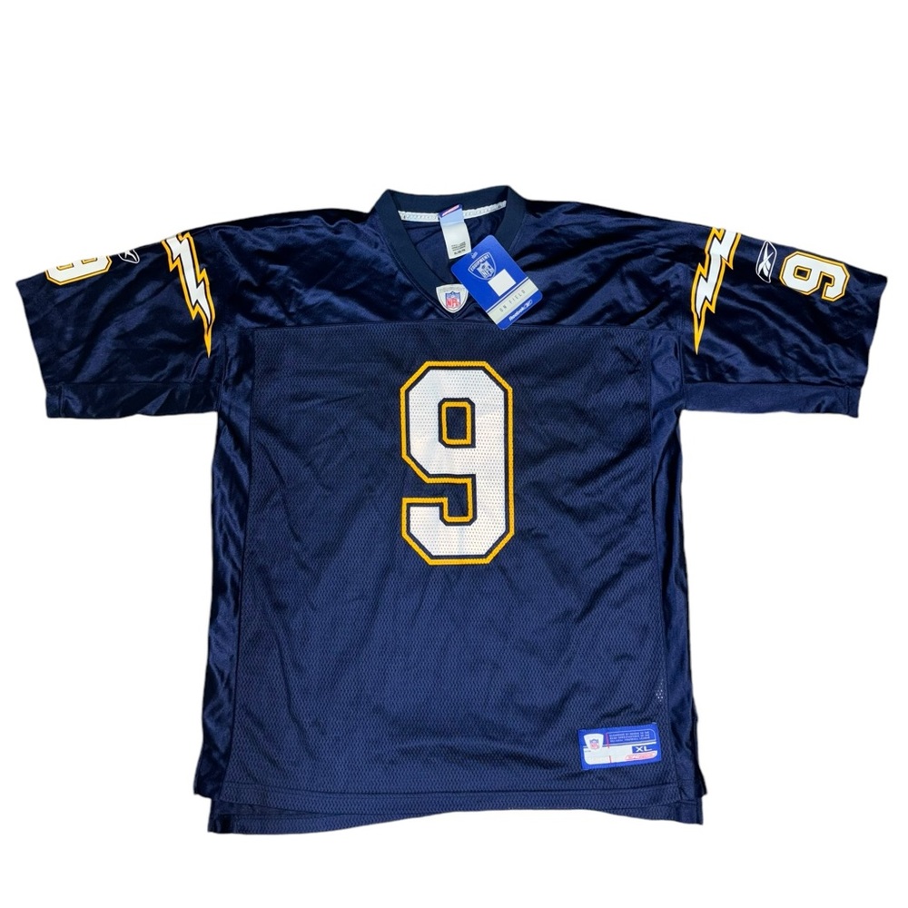 Reebok Drew Brees San Diego Chargers Navy Blue Sports Jersey